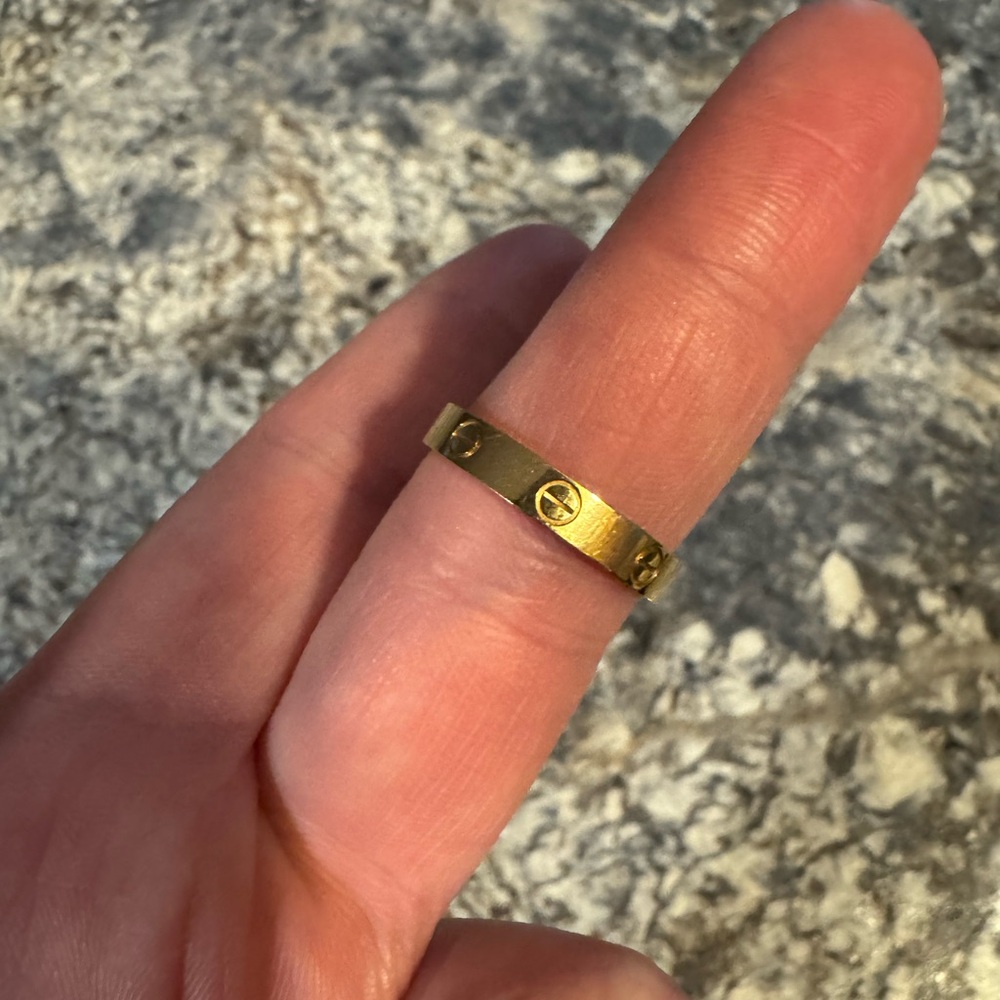 Cartier Gold Ring